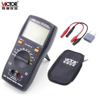 victor vc6243 high precision digital inductance capacitance meter 0 1000uf inductance digital capacitance 1mh 20h