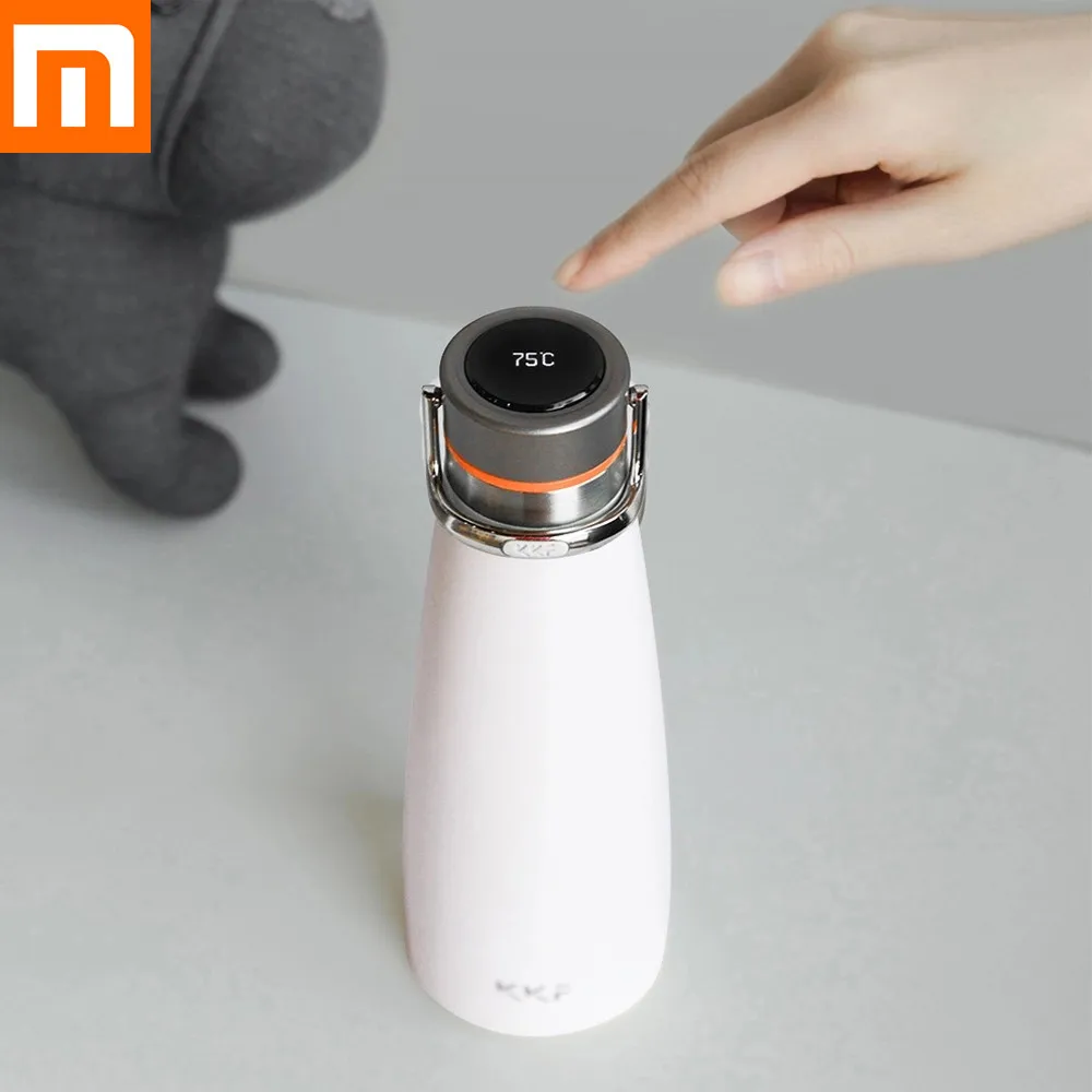 Быстрая доставка Xiaomi mijia kiss fish умная вакуумная изоляционная бутылка с 3 фильтром