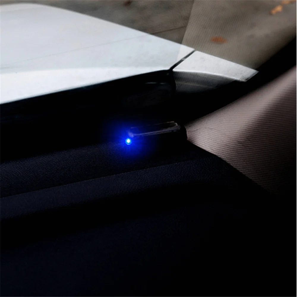 Car solar analog anti-theft device warning light for Toyota Yaris Hiace Prius V Hilux Land Tacoma Tercel Tiara Van Venza Cruis | Автомобили