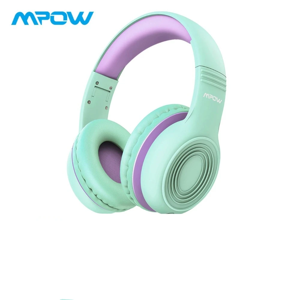 Оригинальные наушники Mpow для защиты слуха для детей, детские наушники с микрофоном для ПК/iPad/ноутбука/планшетов/телефонов
