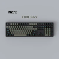 x108 capacitancia black 2021 niz ec keyboard usb bluetooth rgb mode multi function programmer keyboard pbt keycaps new swithes