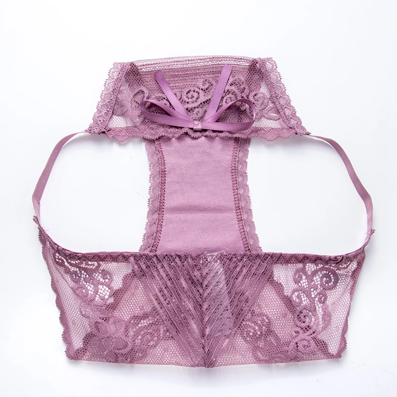 Женские кружевные трусики-сексуальное экзотическое женское белье с бантом