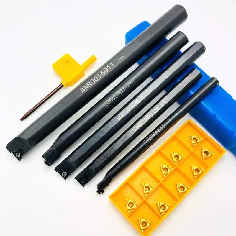 

SNR0008K11 SNR0010K11 SNR0012M11 SNR0013N11 SNR0016Q11 thread turning tool holder suitable for 11IR AG60 cutting tools