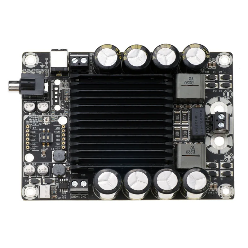 Новая плата усилителя звука TAMP200W моно усилитель класса D 200 Вт цифровые мощные