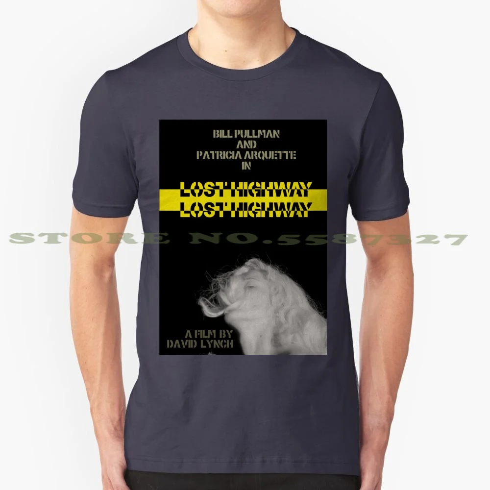 Плакат из 100% хлопка с надписью Lost Highway