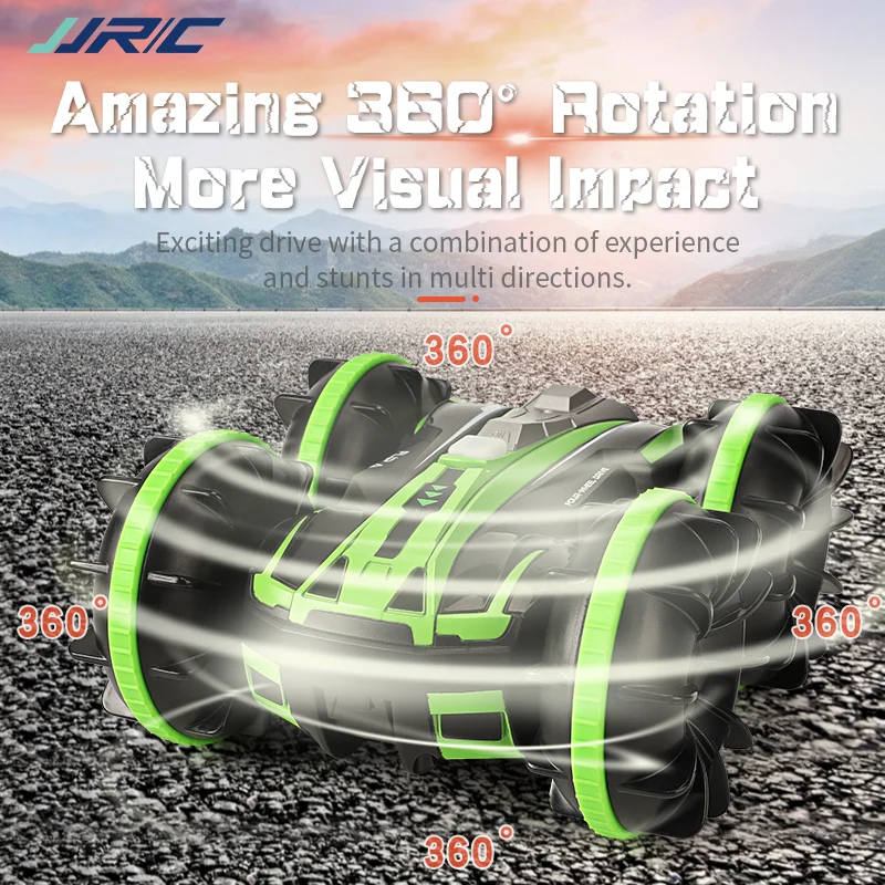 jjrc rc автомобиль 4wd водный и назем