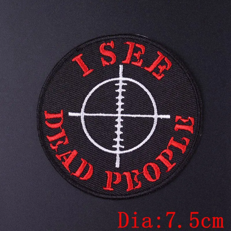 Prajna нашивка в виде хиппи kanagawa Wave Iron On Embroidered Patches для одежды нашивка в полоску Ван Гог странные вещи аппликация - Цвет: Антикварная медь