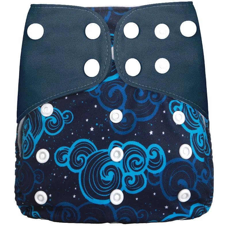 Детские Моющиеся Многоразовые настоящие тканевые карманные подгузники чехлы