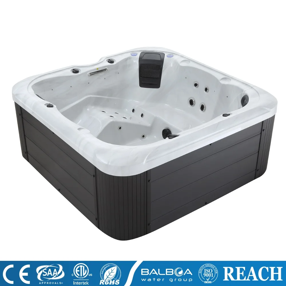 Уличная гидромассажная Ванна с нагревателем и озоном 6 человек 36 струй|Ванны