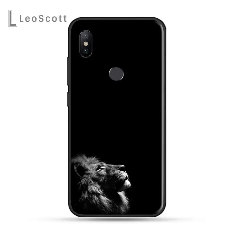 

Lion Phone Case For xiaomi Redmi 5 5A plus 7A 8 note 2 3 4 5 5A 6 7 GO K20 A2