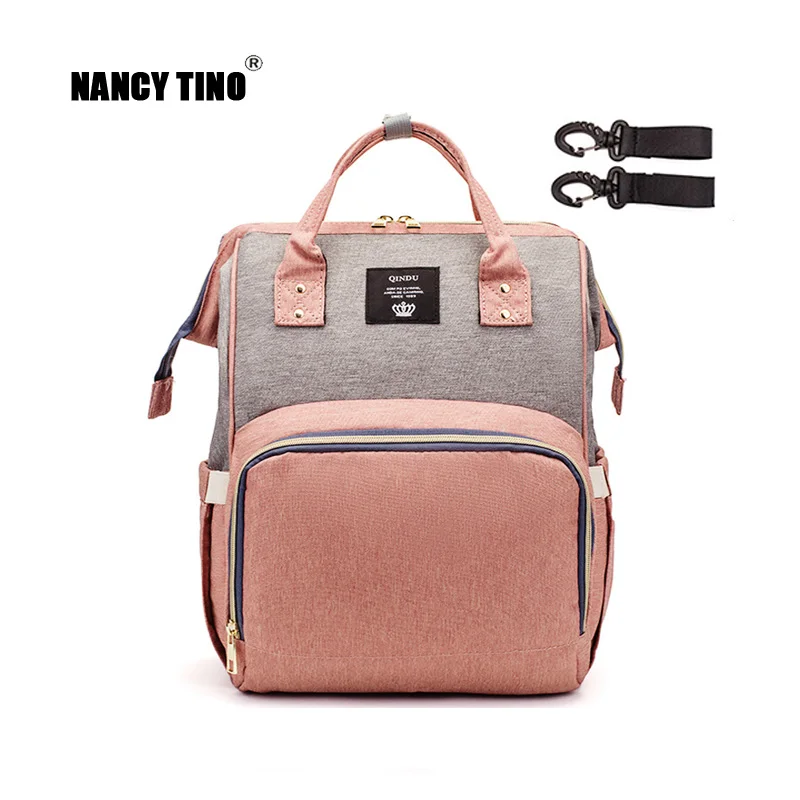 

NANCY TINO Mummy Diaper Bag Baby Care Large Capacity Mom Backpack Maternity Wet Waterproof Baby Pregnant Bag