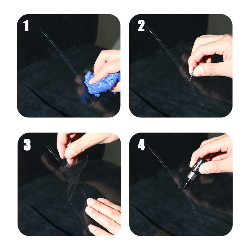 DIY автомобильный комплект для ремонта лобового стекла стекло ветрового стекла набор ремонтных инструментов большой чип трещины ремонт автомобильный набор
