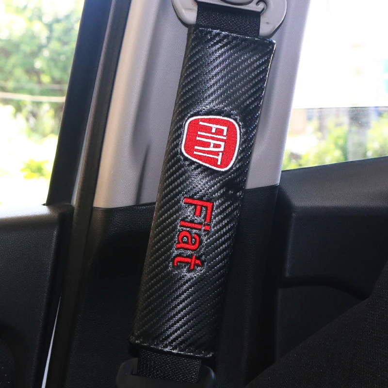 2 шт. защитный чехол для автомобильного ремня безопасности fiat punto abarth 500 stilo ducato palio