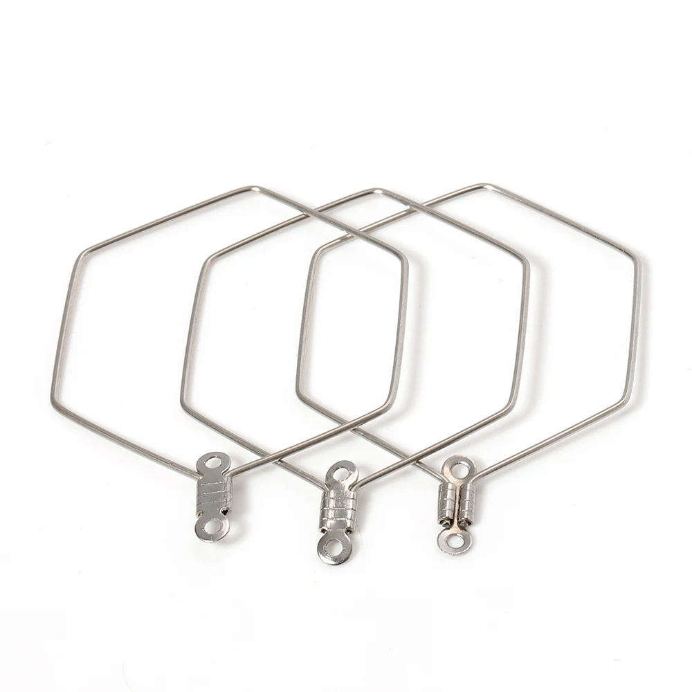 20 шт. подвески-петли для сережек из нержавеющей стали | Украшения и аксессуары