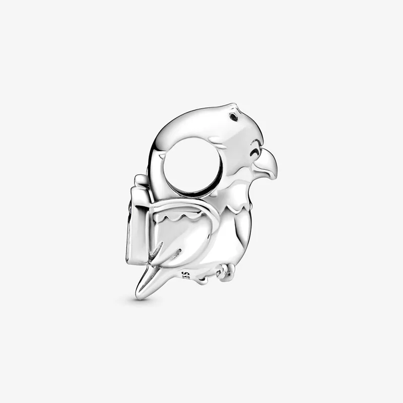 

SALE! 2020 Summer 925 Sterling Silver Beads Bald Eagle Charm Fit Original Pandora Bracelets Women DIY Fashion Jewelry Gift