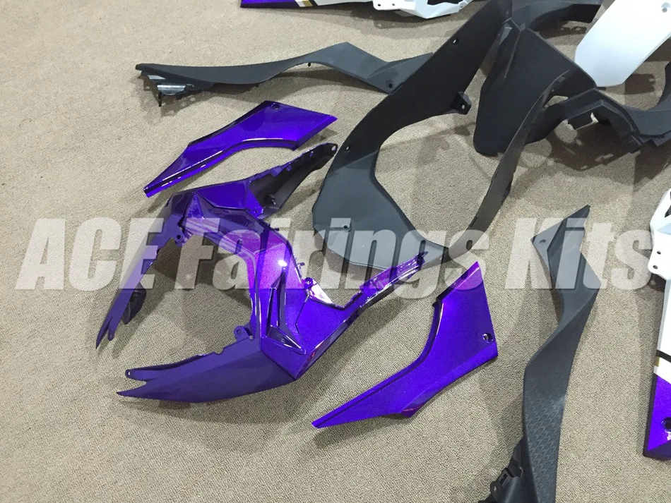

New ABS fairing kit Fit for Kawasaki Ninja300 EX300 300R 2013 2014 2015 2016 13 14 15 16 17 Fairings set custom lucky strike