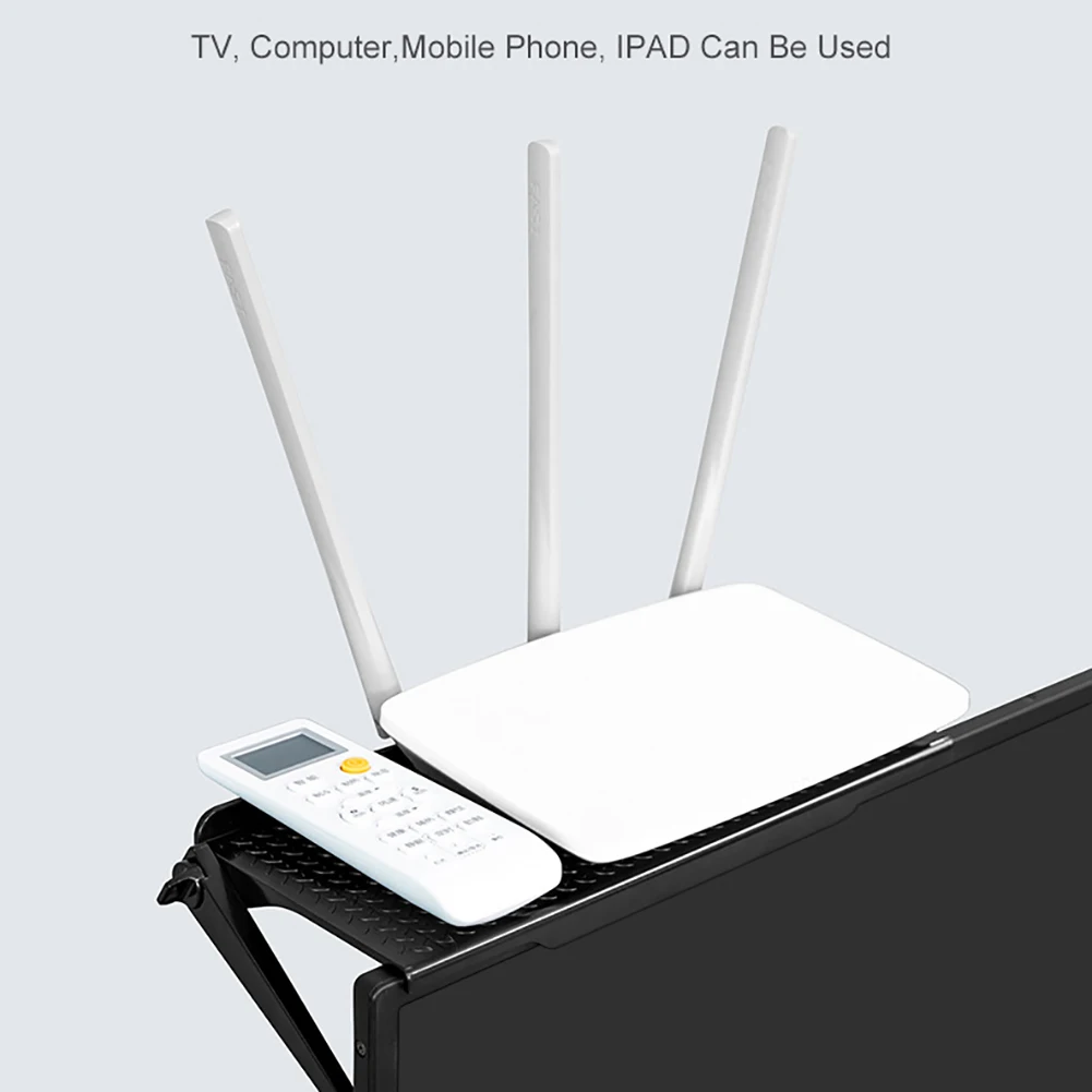 

Durable TV Screen Screen Top Display TV Set-Top Box Bracket Screen Storage Box Router Storage Rack