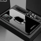 Чехол-накладка OceSap для Xiaomi 10T Pro, Mi 10T Pro, Redmi K30S, из закаленного стекла, с магнитным кольцом, с подставкой