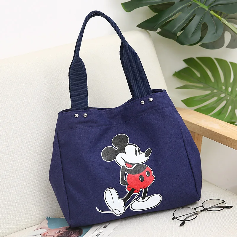 Мягкая обувь на высоком каблуке Ёмкость хозяйственная сумка Микки Сумка-мешок