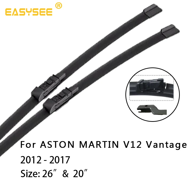 Щетки стеклоочистителя для лобового стекла ASTON MARTIN V12 Vantage Fit 2012 2013 2014 2015 2016 2017 26