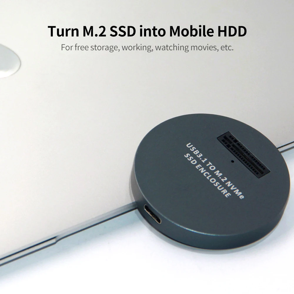 LM-914 SSD Enclosure USB 3.1 Type-C to PCI-E M.2 NVMe Adapter Converter for Windows OSX Linux | Компьютеры и офис