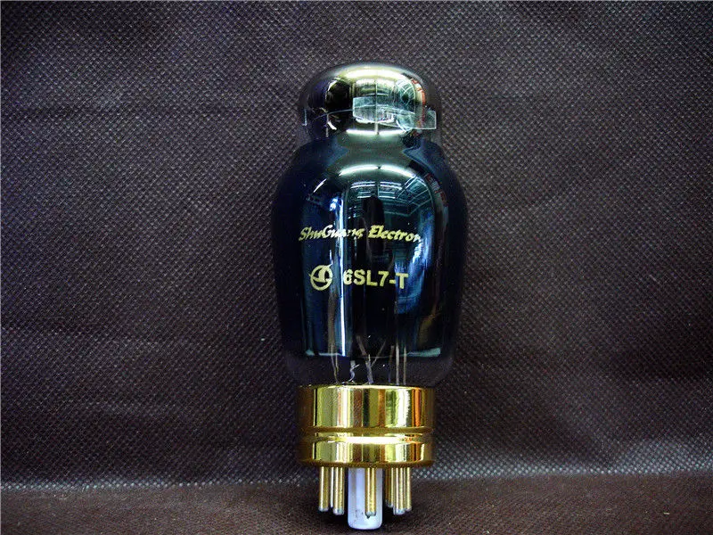 Shuguang tube 6SL7 T Золотая основа булавка непосредственно заменяет 6N9P/6SL7GT прямые