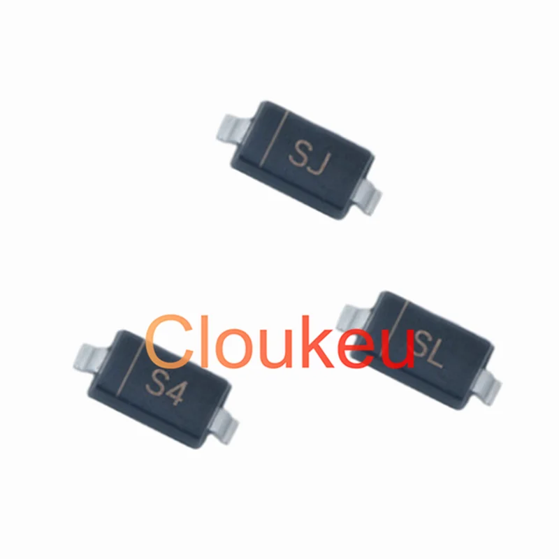 B5817W B5819W 1N5819W SOD-123 SJ SL S4 1206
