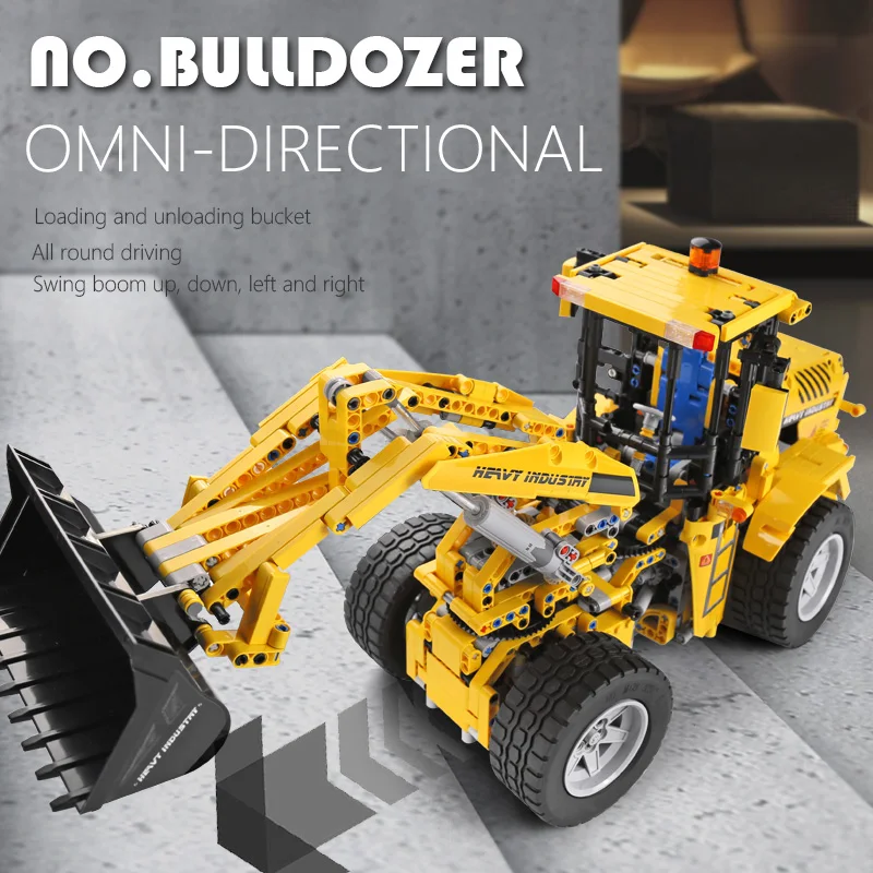 Высокотехнологичный колесный погрузчик Mold KING 13122 бульдозер с дистанционным