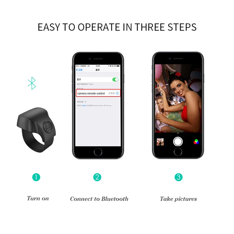 Регулируемые многофункциональные носимые устройства умное кольцо на палец