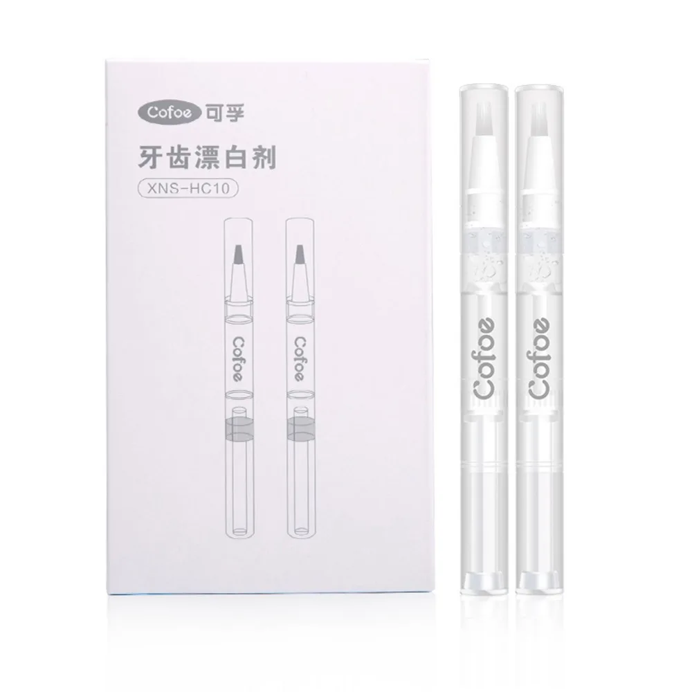 

Cofoe 2pcs Teeth Whitening Pen Gel Oral Care Hygiene bleach Remove Teeth Stains tooth whitening tools teeth care