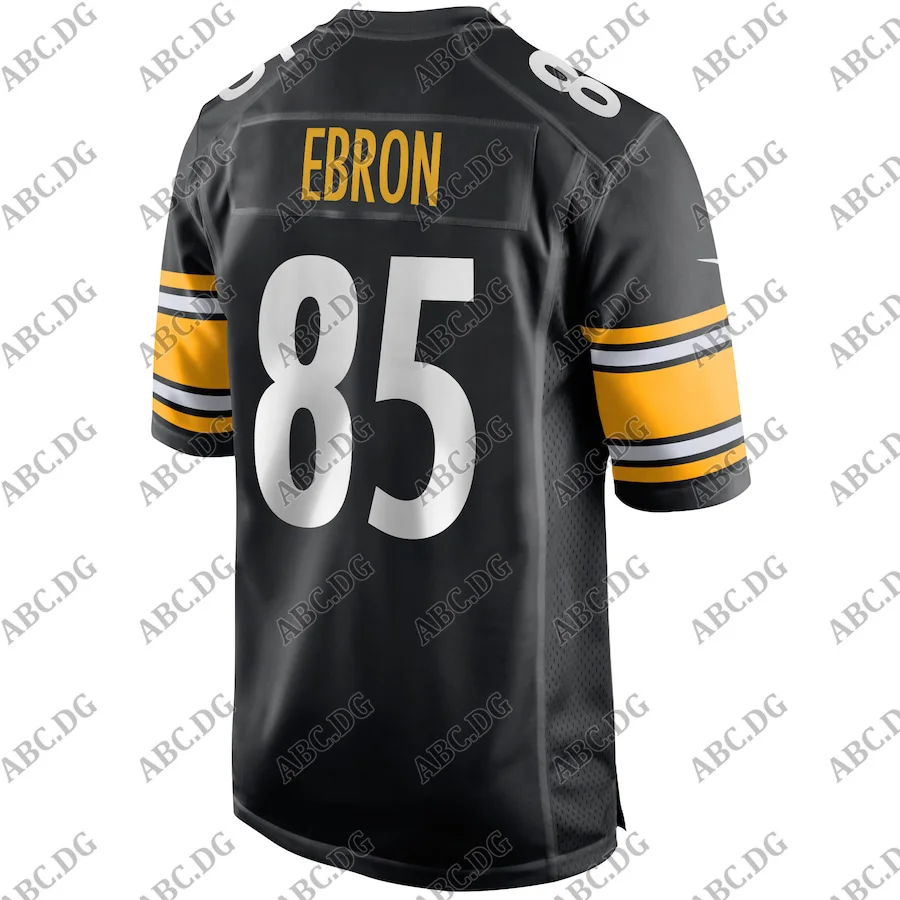 

Men Women Kid Youth Pittsburgh Eric Ebron Black Game Jersey