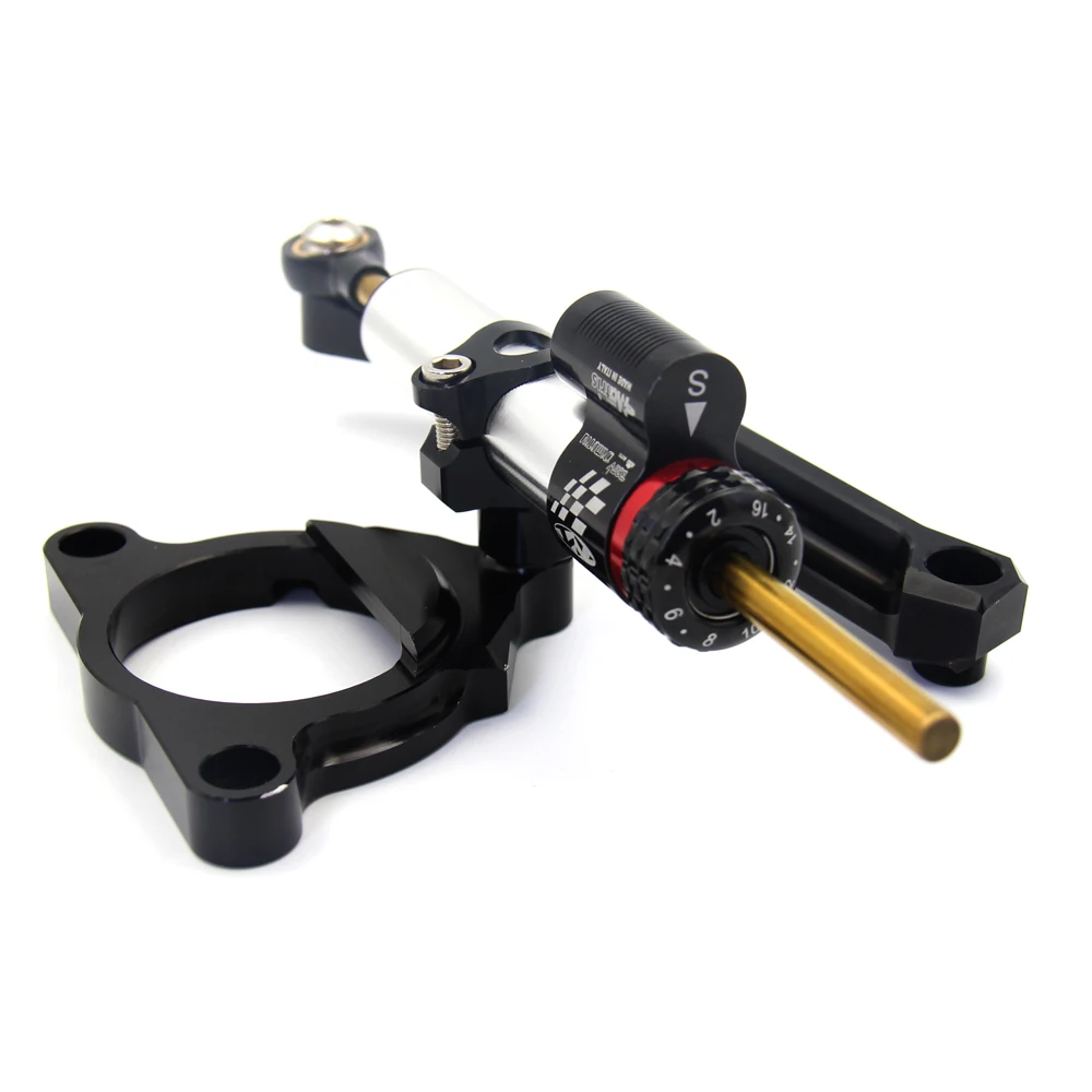 Для Kawasaki Z800 2013 2014 2015 2016 CNC Алюминиевые Регулируемые мотоциклы стабилизатор руля