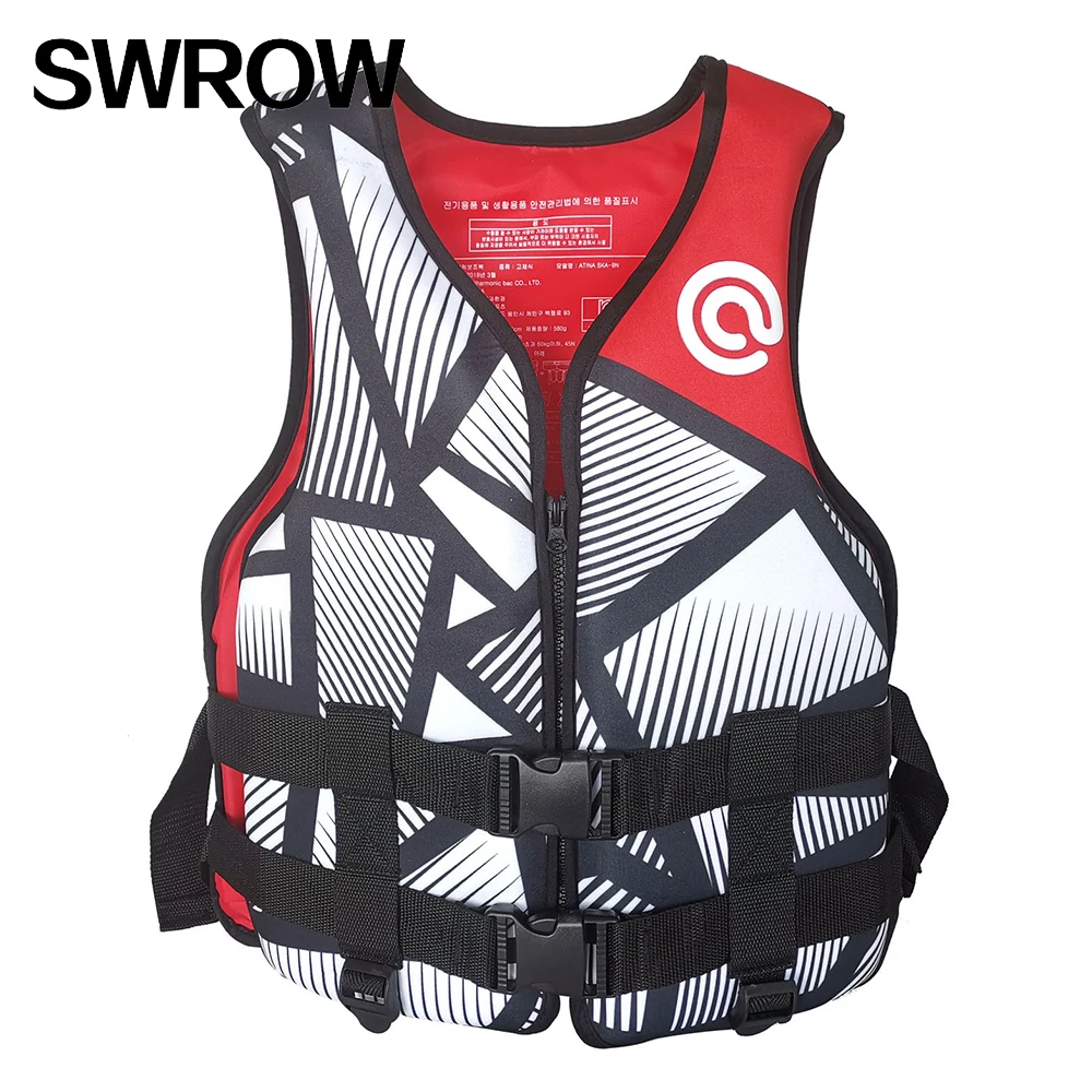 

Adult Neoprene Swimming Buoyancy Life Jacket Portable Water Sports Fishing Vest Kayak Rowing Swimming Rafting Safety Life Jacket