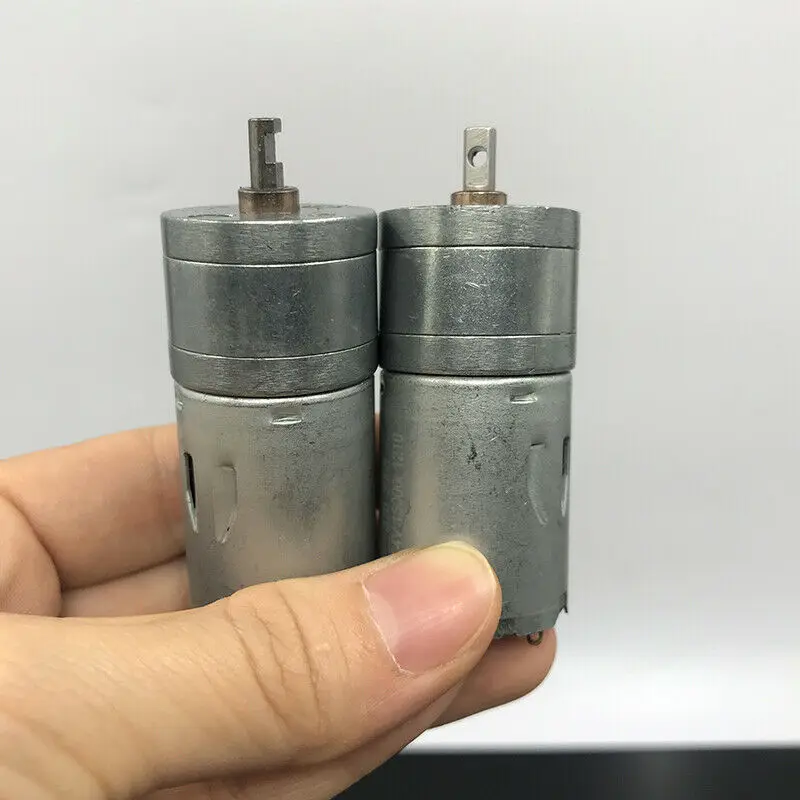 GA25 микро 370 полностью металлический мотор-редуктор DC 5V 6V 7 4 V 740RPM большой крутящий
