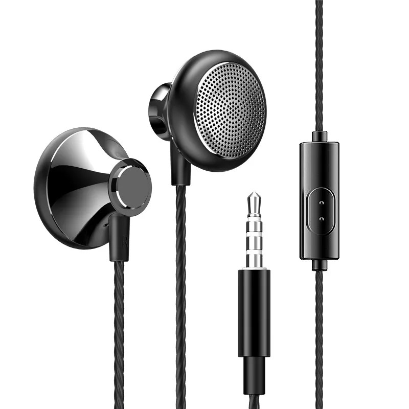 

3.5mm Wired Earphones Soundtrack Stereo Headset Game Headset Bass Bass Noiseless Headphones Study Sports Headphones