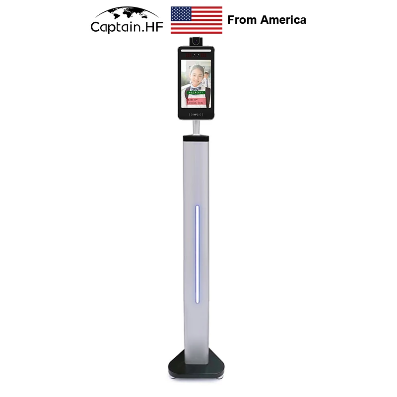 Капитан Америка Распознавание лиц Бесконтактный Температура измерительная