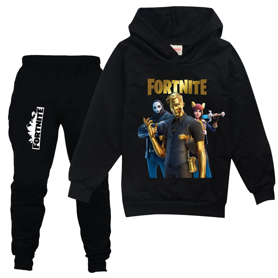 

Fortnite Autumn Clothing Sets Child Pullover Hoodie Tracksuit Game Anime Boy Girl Clothes Children's Sweatshirts Jogging Set