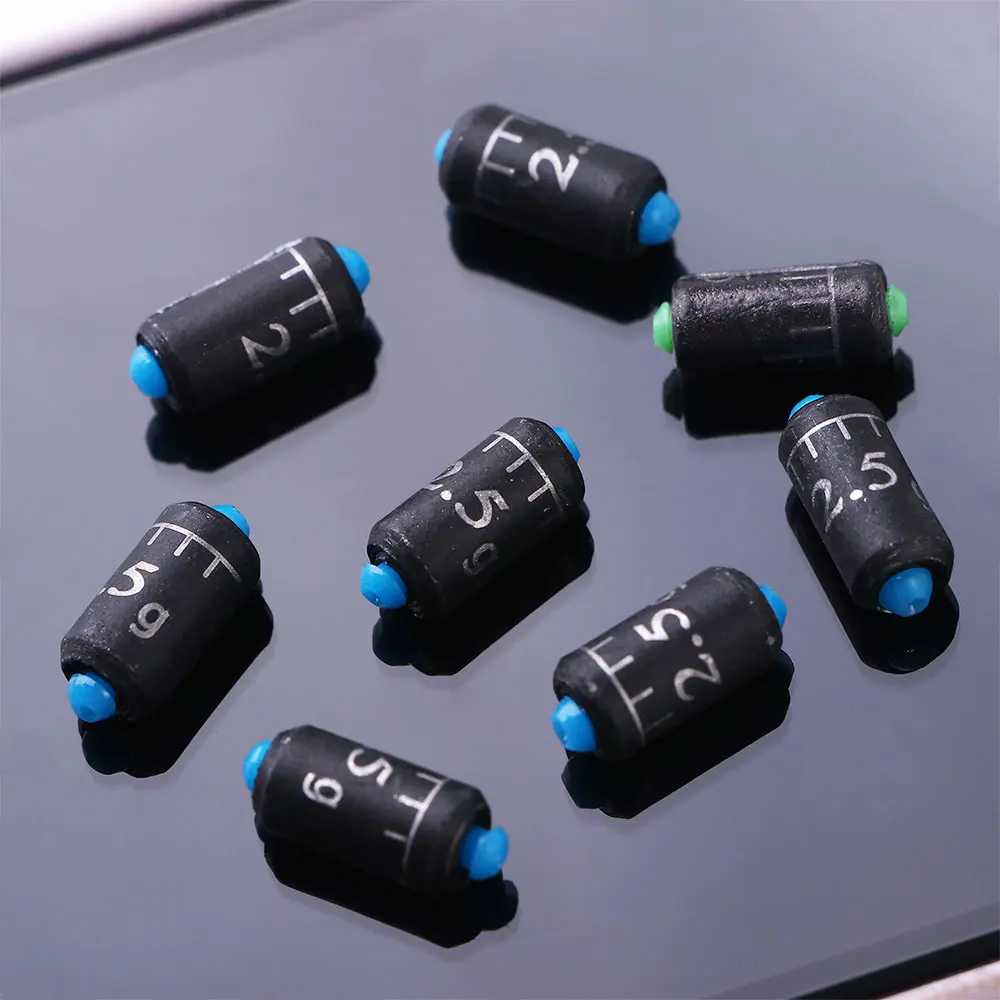 Мягкие Двухъядерные грузила 15 шт./лот 1 5 г-10 г быстросвинцовые удочки с подвеской