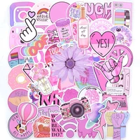 103050 pcs pink cute girl vsco stickers for luggage laptop decal skateboard stickers to diy bike car motorcycle fridge sticker