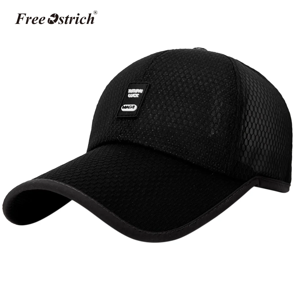 Free Ostrich Fashion Baseball Cap Women Men Summer Man Hat Adjustable Unisex Snapback Hip-hop Outdoor | Аксессуары для одежды