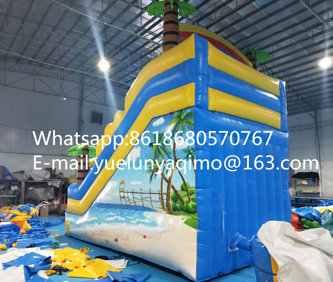 Самая популярная надувная огромная горка для детей и взрослых | Спорт