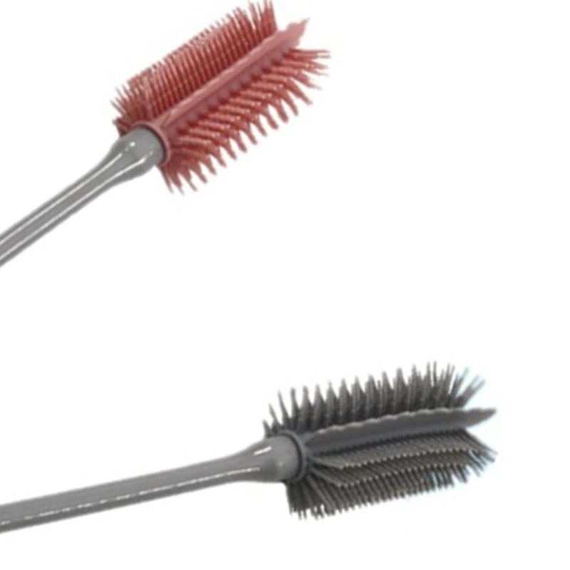 

Silicone Cleaning Brush Long Handle Thermos Cup Glass Brush Milk Bottle Wine Cup Cleaning Brush Bottle Brush