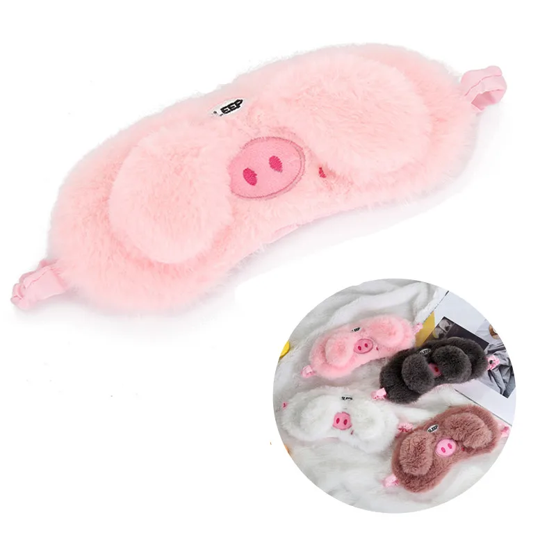 3D с изображением мультипликационной свинки маска для глаз детей различных сна