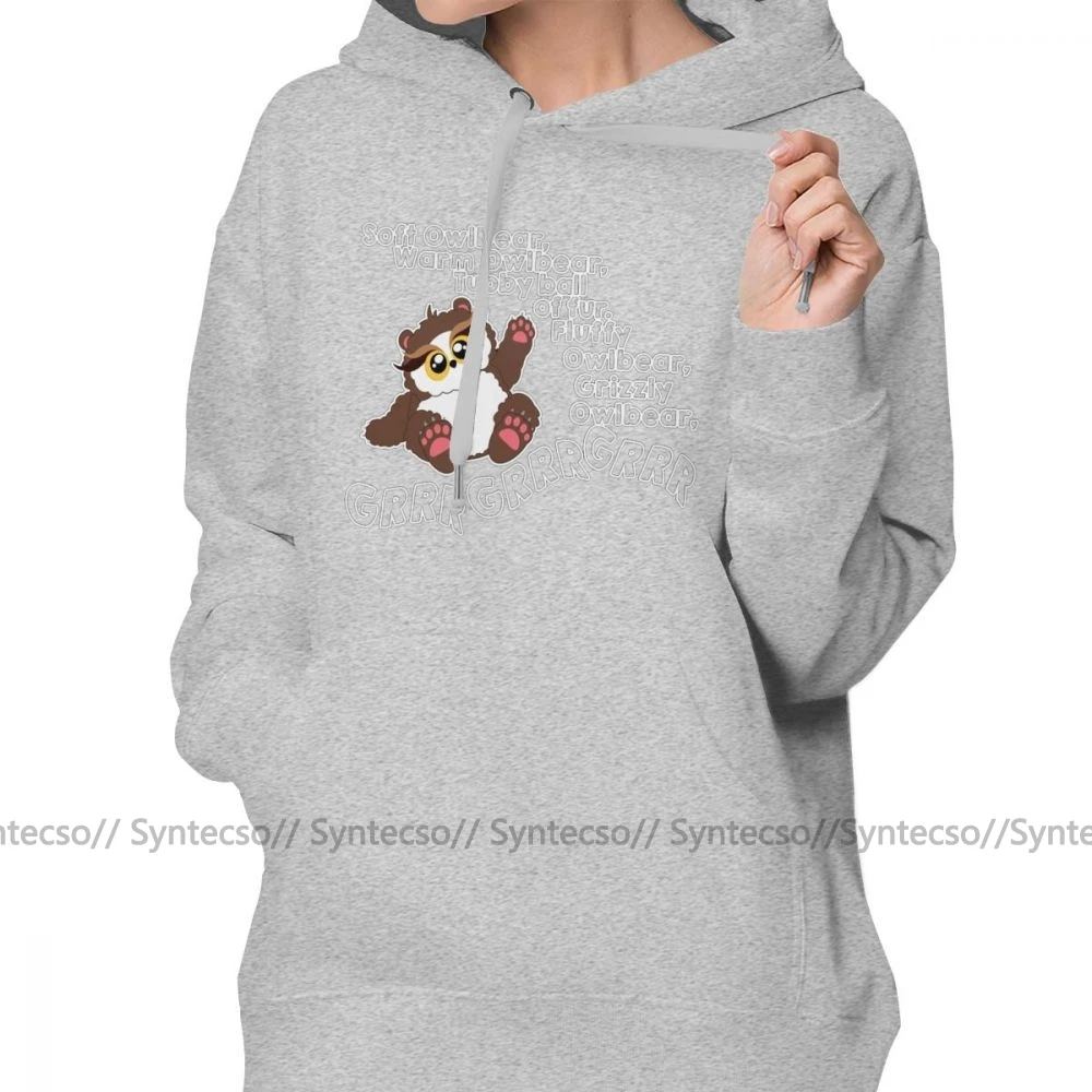 Келпи Толстовка мягкая совомедведь Grrr толстовки Синий очаровательные кофты с