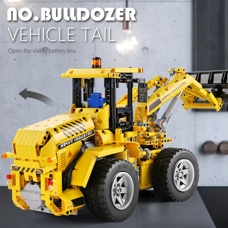Игрушечный автомобиль Yeshin Technic Радиоуправляемый L350F колесный погрузчик грузовик