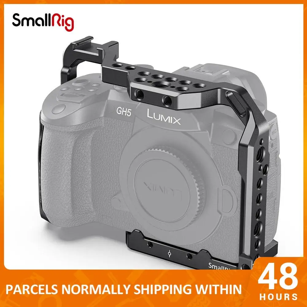 Клетка SmallRig GH5 для Panasonic Lumix GH5/GH5S клетка камеры с отверстиями резьбы 1/4 Ɖ/8'