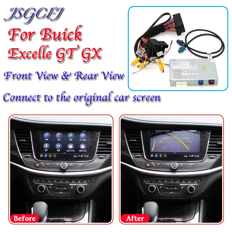 

Камера заднего вида для Buick Excelle GT GX 2015 ~ 2021 адаптер Подключение оригинальной системы обновления автомобиля экран заднего вида камера заднего вида декодер