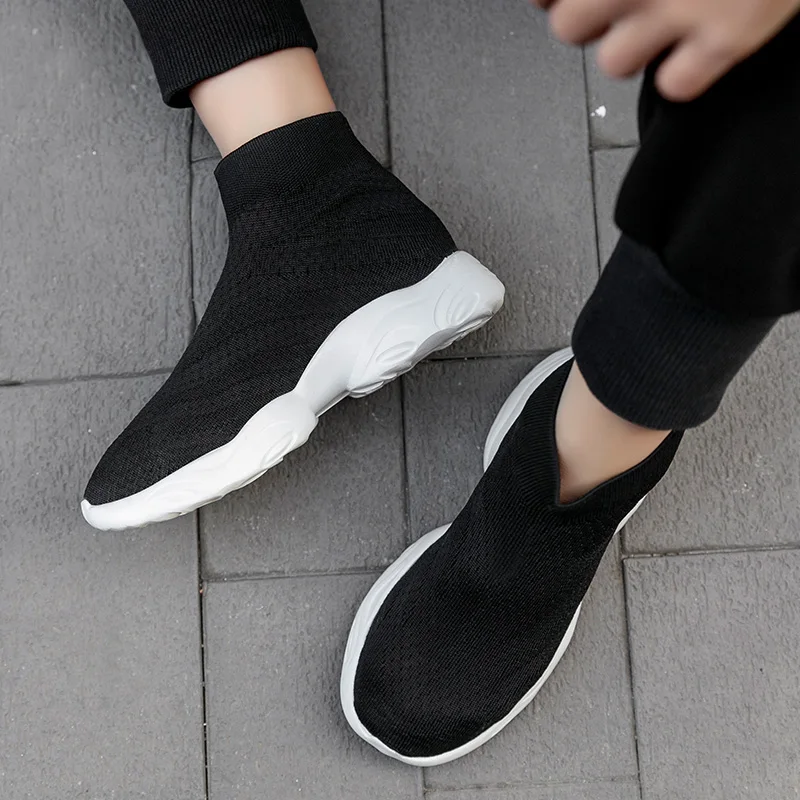 

2021 Autumn Children's Sports Shoes Fashion Kids Socks Shoes Boy Girls Breathable Running Shoes Non-slip Casual Student Sneakers