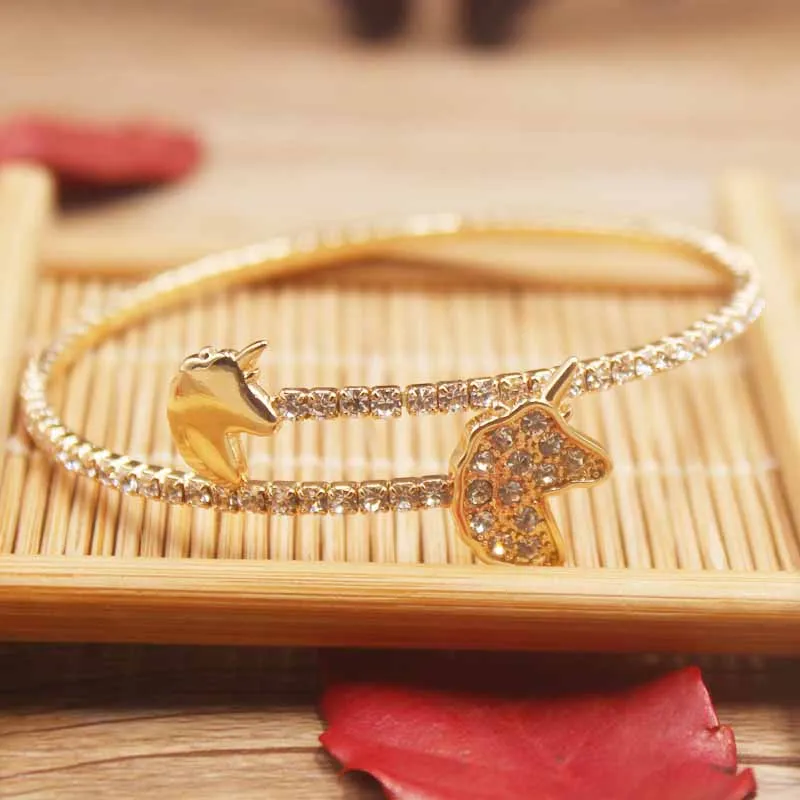 1pc popular design simply letter bangles gold/rose gold/silver color bracelet high-quality fashion selling jewelry | Украшения и