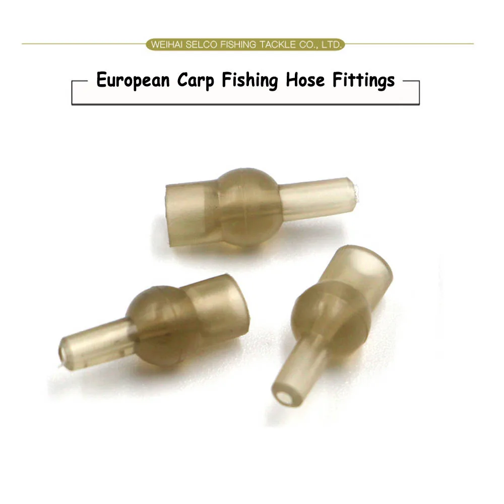 JIGEECARP 100PCS 17mm Carp fishing Covert Tulip Bead for Sea Coarse Fishing Rubber Quick Change Beads Tackles | Спорт и развлечения